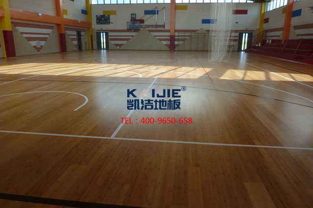 說好的體育館木地板售后服務呢，這又能怪誰——凱潔地板