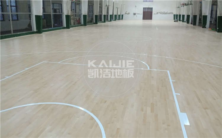 河北滄州體育學(xué)校體育館木地板項(xiàng)目