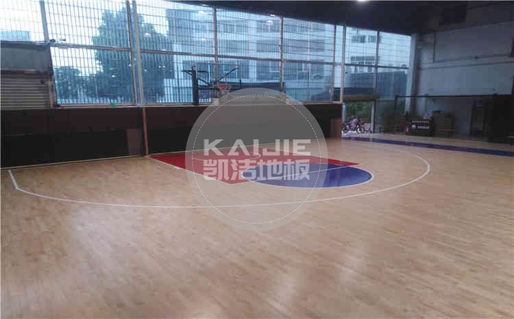 廈門尼聲運(yùn)動館木地板——凱潔體育地板
