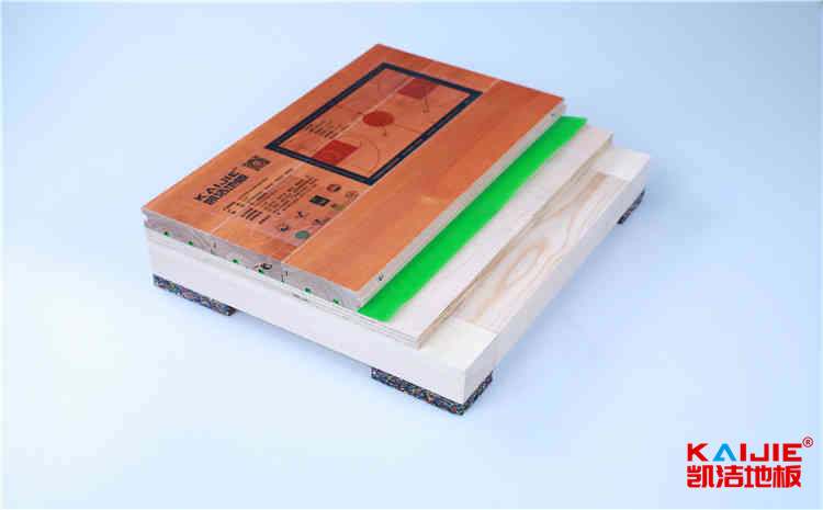 進(jìn)口籃球場(chǎng)木地板怎么安裝